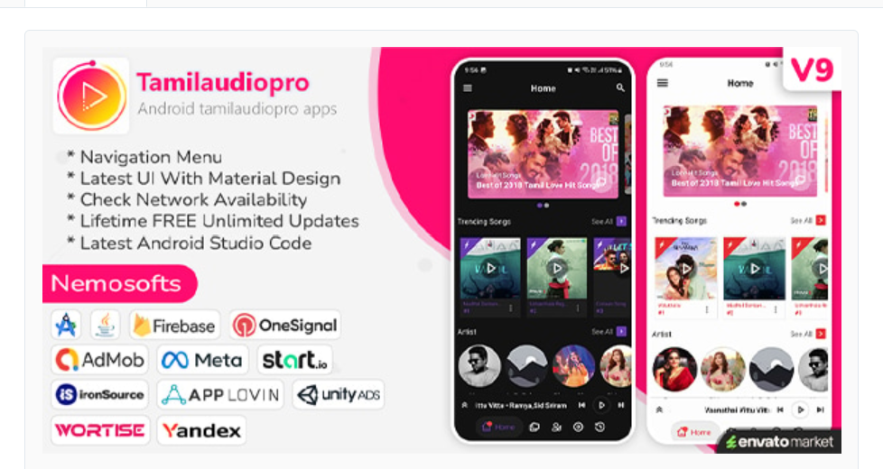 Tamilaudiopro v9.3 - Online Music Streaming Apps